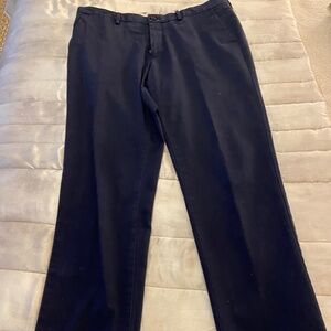 Ledbury The Richmond Chino Men’s 33x32 Navy Stretch Cotton Slim Fit